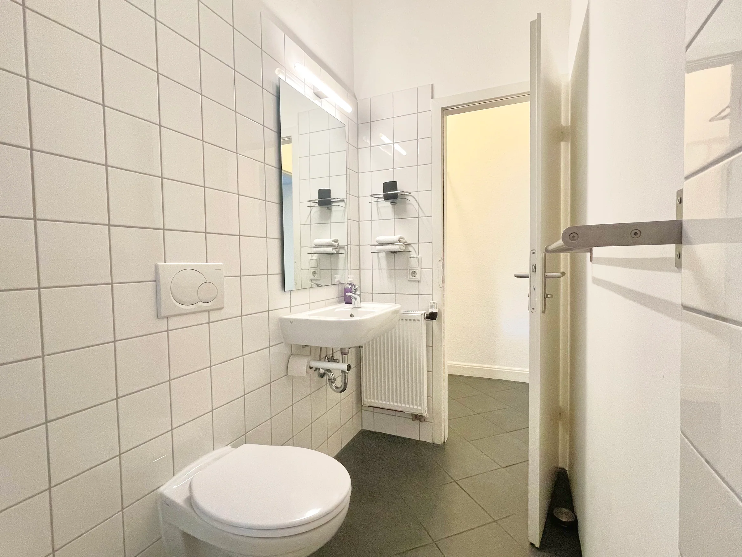 Badezimmer mit Dusche